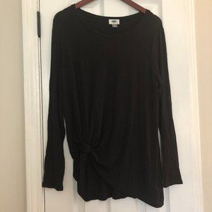 Old navy black long sleeve shirt